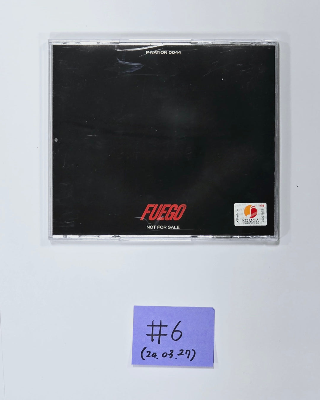 TNX (The New Six) "Fuego" Digital Single Album - Hand Autographed(Signed) Promo Album [24.3.27] - HALLYUSUPERSTORE