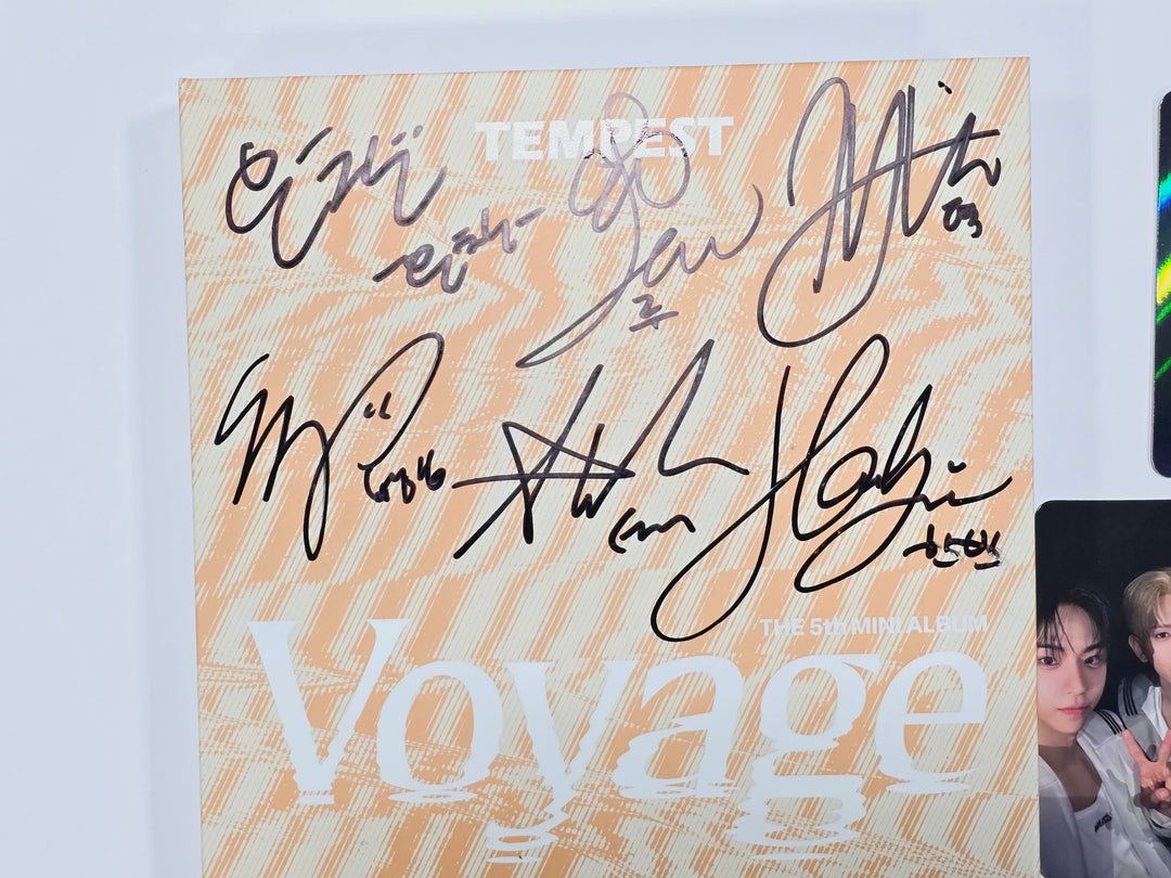 LUN8 "BUFF", TEMPEST "Voyage", THE BOYZ "PHANTASY", Day 6 "Fourever" - Hand Autographed(Signed) Promo Album [24.3.27] - HALLYUSUPERSTORE