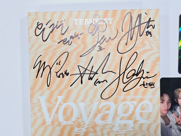 LUN8 "BUFF", TEMPEST "Voyage", THE BOYZ "PHANTASY", Day 6 "Fourever" - Hand Autographed(Signed) Promo Album [24.3.27] - HALLYUSUPERSTORE
