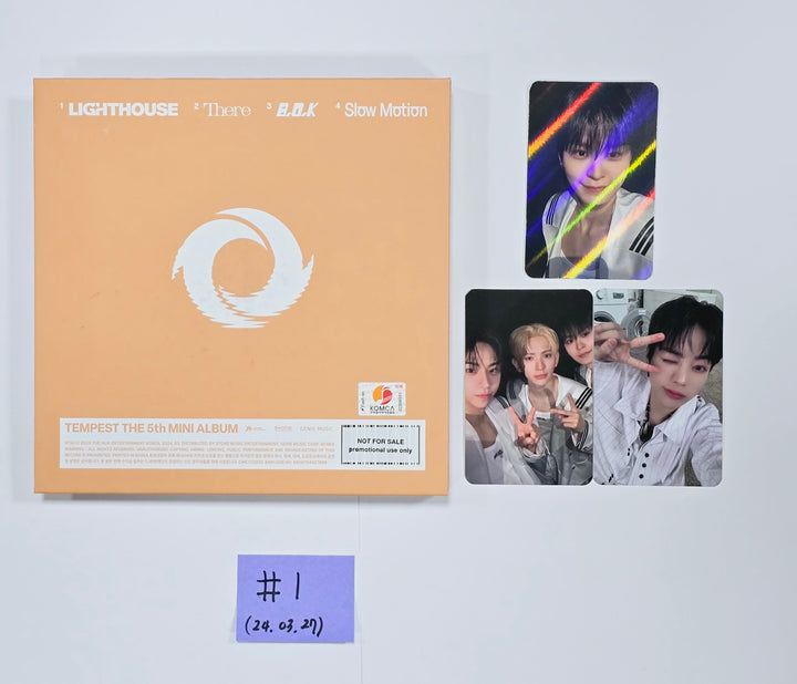 LUN8 "BUFF", TEMPEST "Voyage", THE BOYZ "PHANTASY", Day 6 "Fourever" - Hand Autographed(Signed) Promo Album [24.3.27] - HALLYUSUPERSTORE