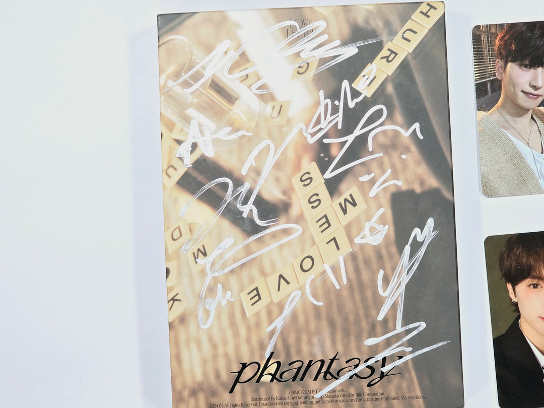 LUN8 "BUFF", TEMPEST "Voyage", THE BOYZ "PHANTASY", Day 6 "Fourever" - Hand Autographed(Signed) Promo Album [24.3.27] - HALLYUSUPERSTORE