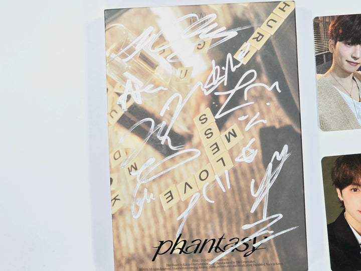 LUN8 "BUFF", TEMPEST "Voyage", THE BOYZ "PHANTASY", Day 6 "Fourever" - Hand Autographed(Signed) Promo Album [24.3.27] - HALLYUSUPERSTORE