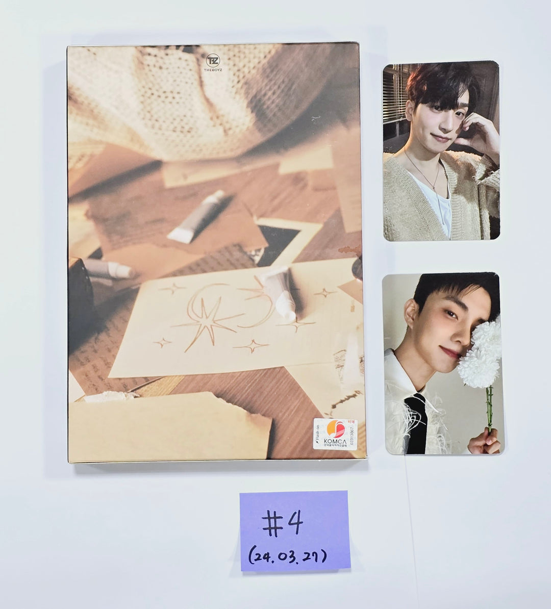 LUN8 "BUFF", TEMPEST "Voyage", THE BOYZ "PHANTASY", Day 6 "Fourever" - Hand Autographed(Signed) Promo Album [24.3.27] - HALLYUSUPERSTORE