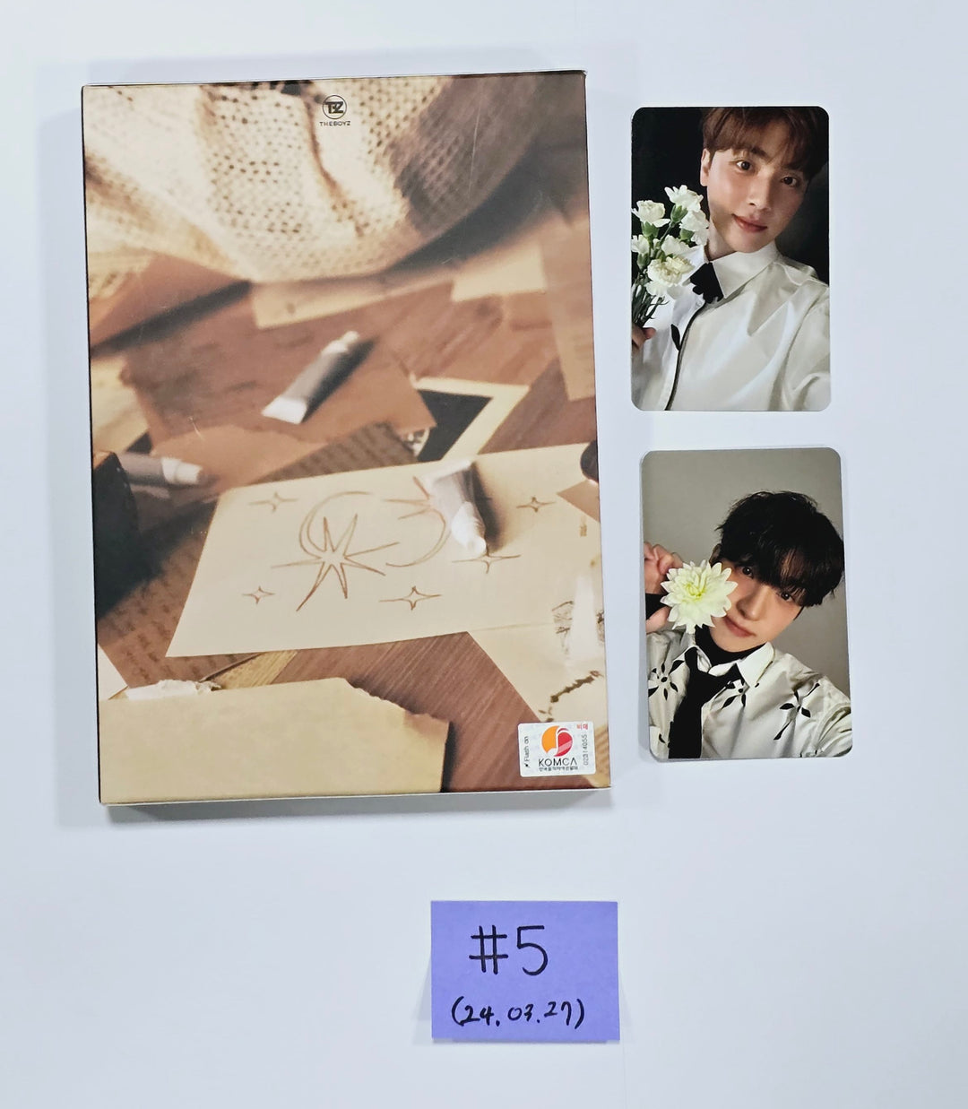 LUN8 "BUFF", TEMPEST "Voyage", THE BOYZ "PHANTASY", Day 6 "Fourever" - Hand Autographed(Signed) Promo Album [24.3.27] - HALLYUSUPERSTORE