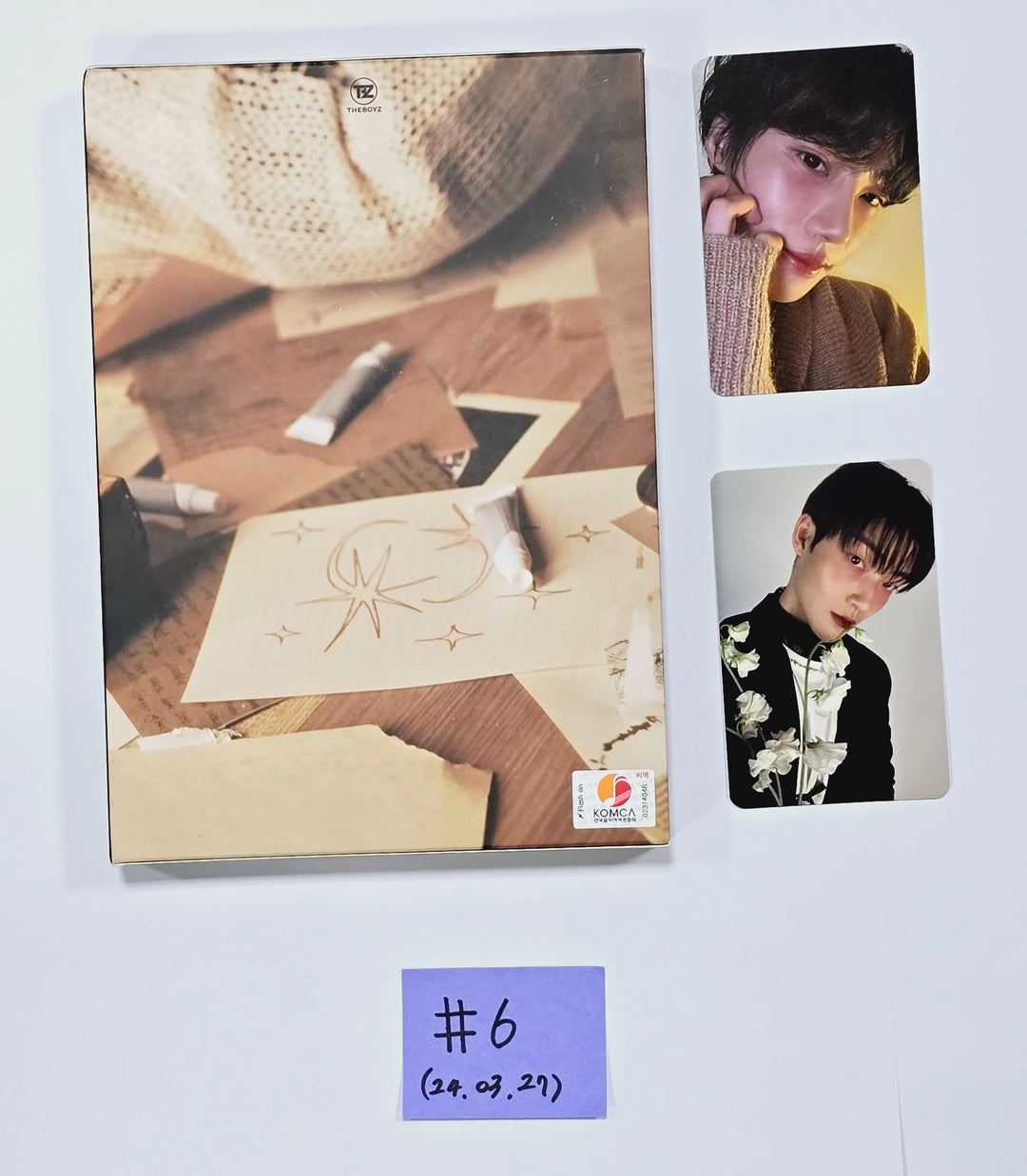 LUN8 "BUFF", TEMPEST "Voyage", THE BOYZ "PHANTASY", Day 6 "Fourever" - Hand Autographed(Signed) Promo Album [24.3.27] - HALLYUSUPERSTORE
