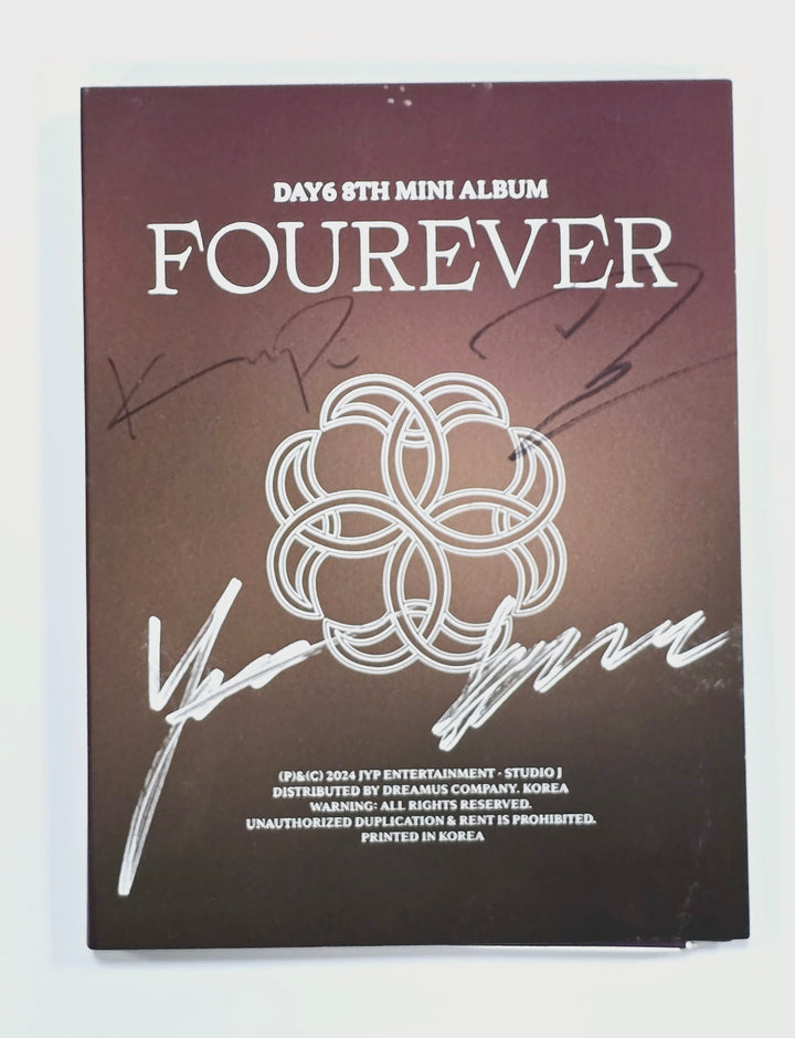 LUN8 "BUFF", TEMPEST "Voyage", THE BOYZ "PHANTASY", Day 6 "Fourever" - Hand Autographed(Signed) Promo Album [24.3.27] - HALLYUSUPERSTORE