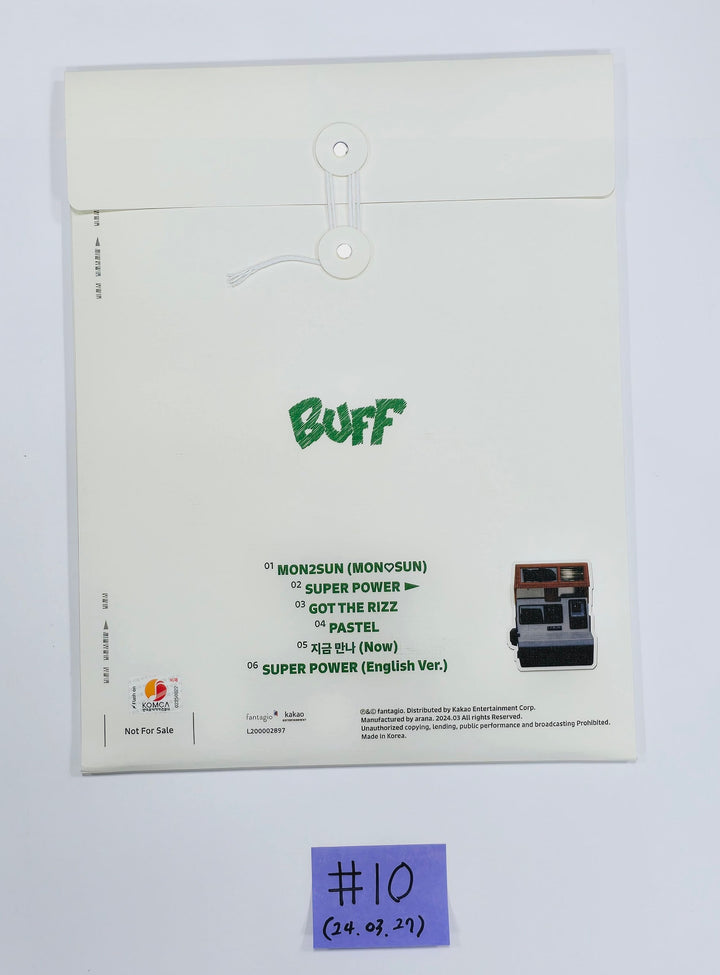 LUN8 "BUFF", TEMPEST "Voyage", THE BOYZ "PHANTASY", Day 6 "Fourever" - Hand Autographed(Signed) Promo Album [24.3.27] - HALLYUSUPERSTORE