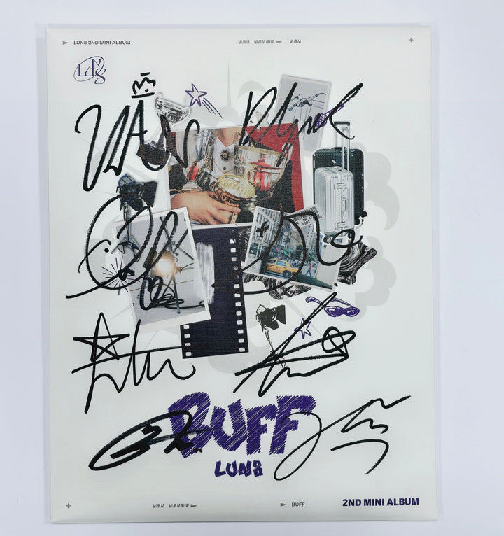LUN8 "BUFF", TEMPEST "Voyage", THE BOYZ "PHANTASY", Day 6 "Fourever" - Hand Autographed(Signed) Promo Album [24.3.27] - HALLYUSUPERSTORE