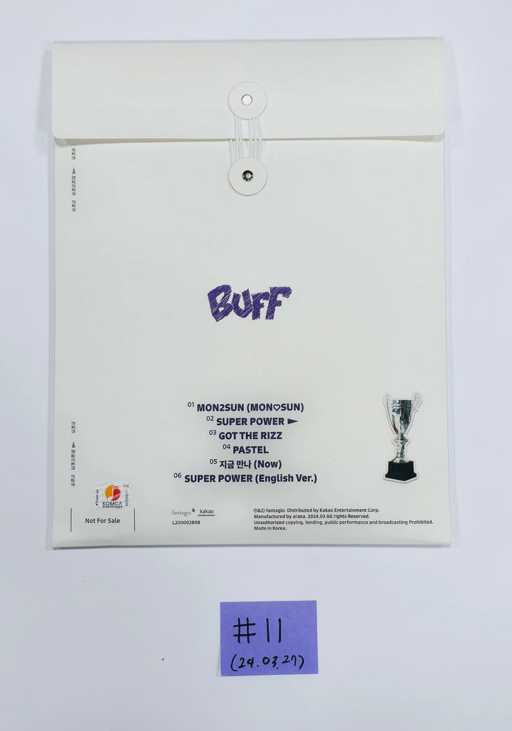 LUN8 "BUFF", TEMPEST "Voyage", THE BOYZ "PHANTASY", Day 6 "Fourever" - Hand Autographed(Signed) Promo Album [24.3.27] - HALLYUSUPERSTORE