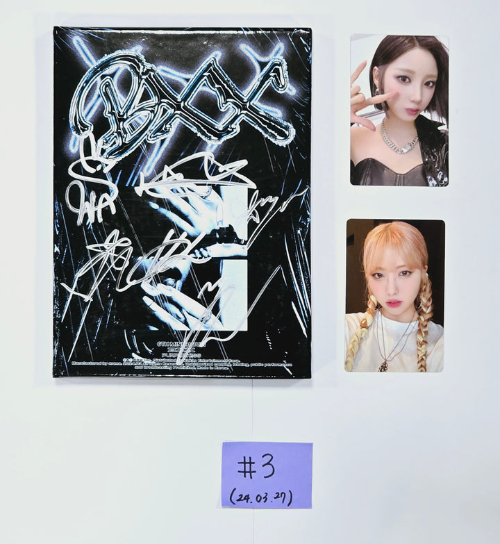 Kim Nam Joo "BAD", WENDY "Wish You Hell", PURPLE KISS "BXX" - Hand Autographed(Signed) Promo Album [24.3.27] - HALLYUSUPERSTORE