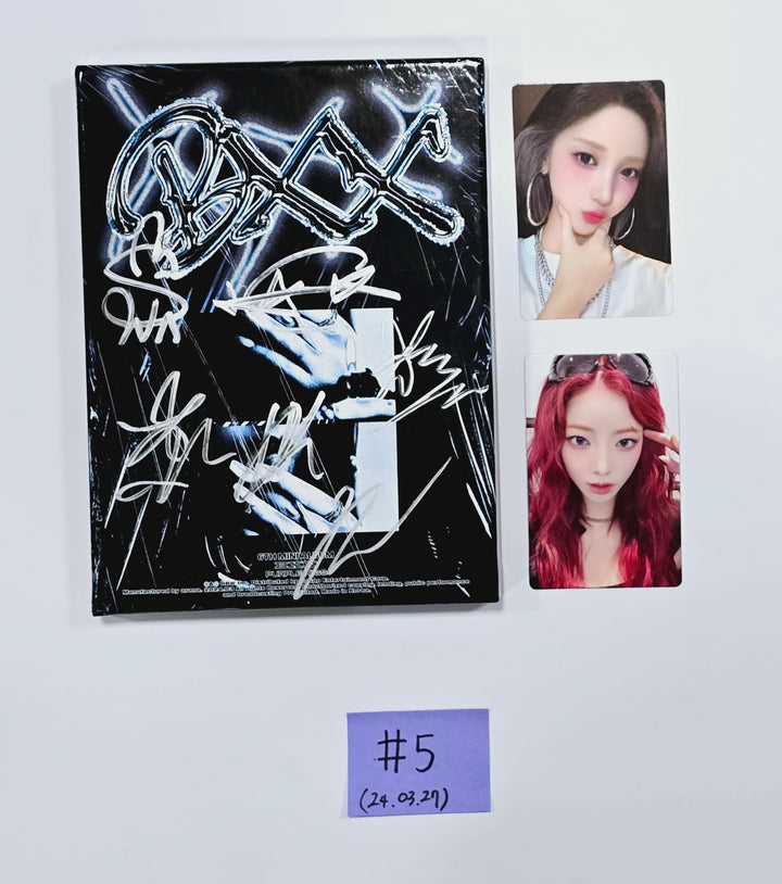 Kim Nam Joo "BAD", WENDY "Wish You Hell", PURPLE KISS "BXX" - Hand Autographed(Signed) Promo Album [24.3.27] - HALLYUSUPERSTORE