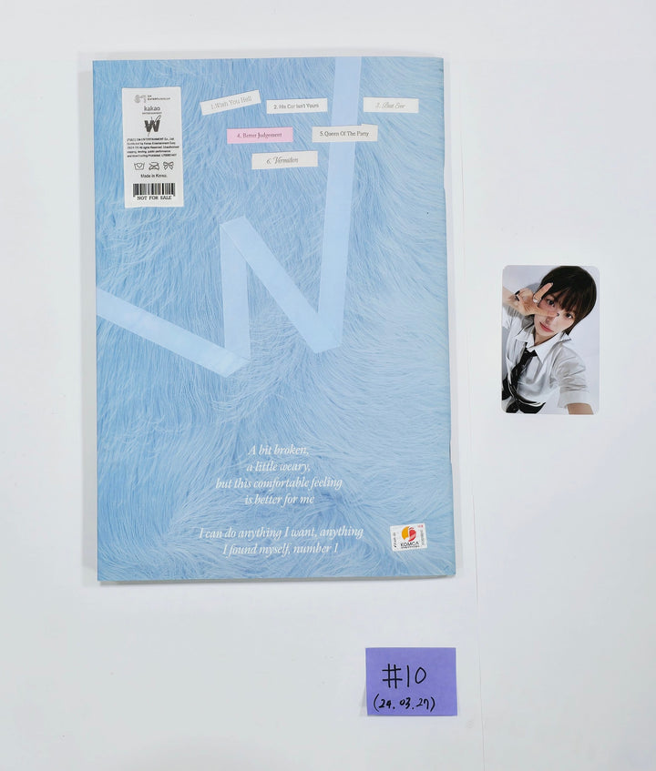Kim Nam Joo "BAD", WENDY "Wish You Hell", PURPLE KISS "BXX" - Hand Autographed(Signed) Promo Album [24.3.27] - HALLYUSUPERSTORE