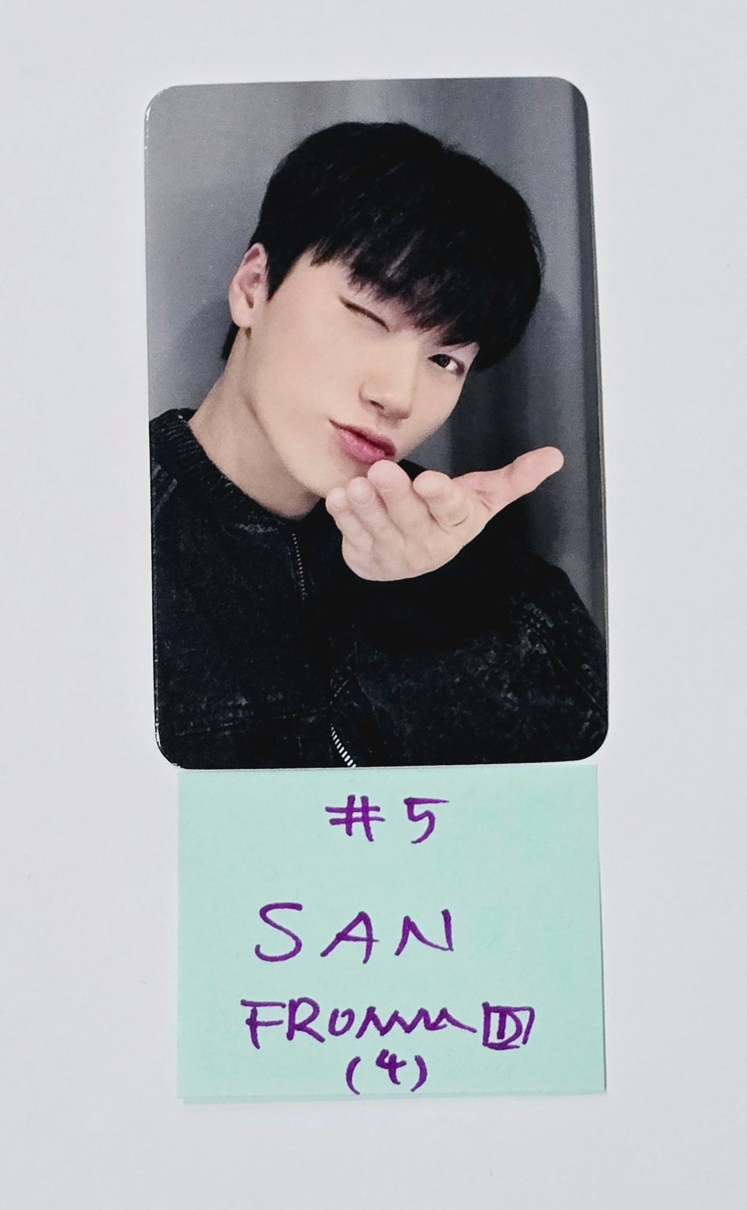 Ateez "The World Ep.Fin : Will" - Fromm Store Fansign Event Photocard Round 4 [Digipack Ver.] [24.3.28] - HALLYUSUPERSTORE