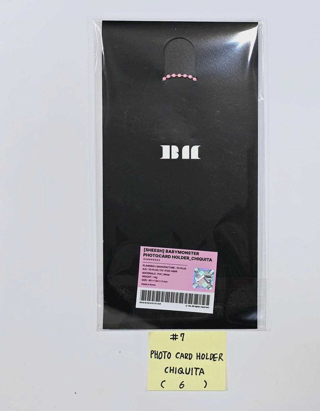 BABYMONSTER - "BABYMONS7ER" Pop-Up Store MD (Photocard Holder, Horn BallCap, T-Shirt, Hoodie) [24.4.1] (Restocked 4/8) - HALLYUSUPERSTORE