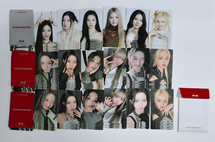 BABYMONSTER "BABYMONS7ER" - Official Photocard [YG Tag Album Ver.] [24.4.2] - HALLYUSUPERSTORE
