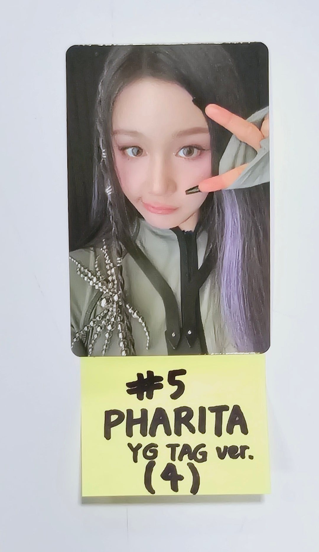 BABYMONSTER "BABYMONS7ER" - Official Photocard [YG Tag Album Ver.] [24.4.2] - HALLYUSUPERSTORE