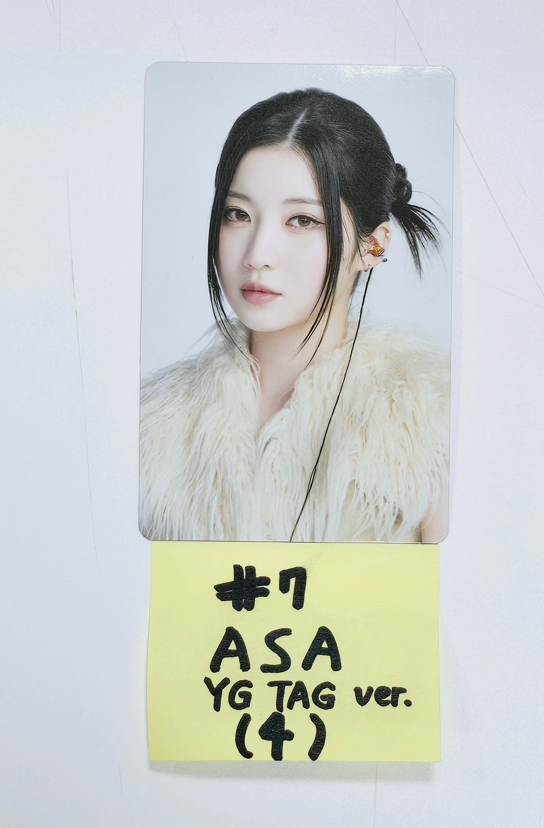 BABYMONSTER "BABYMONS7ER" - Official Photocard [YG Tag Album Ver.] [24.4.2] - HALLYUSUPERSTORE