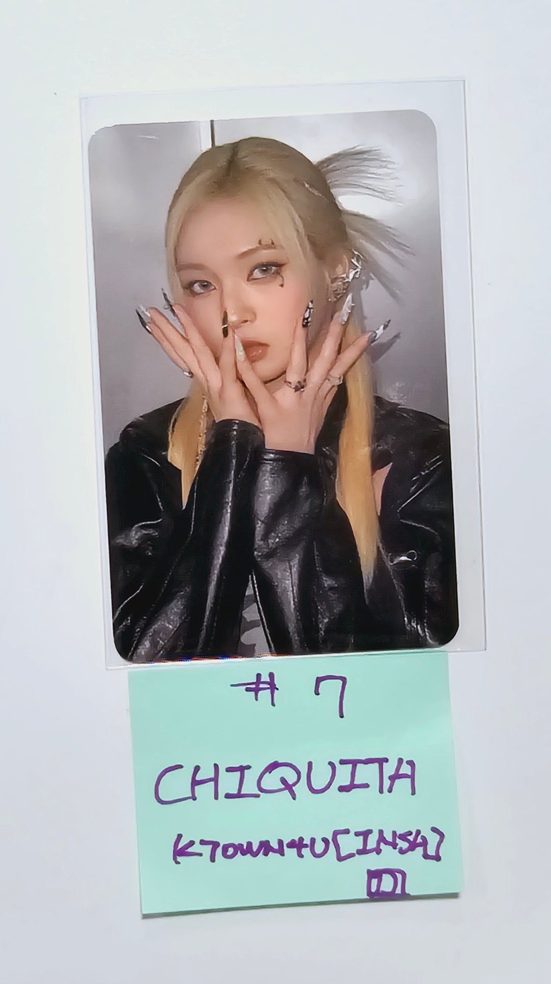 BABYMONSTER "BABYMONS7ER" - Ktown4U Drink Event Photocard [INSA] [24.4.2] - HALLYUSUPERSTORE