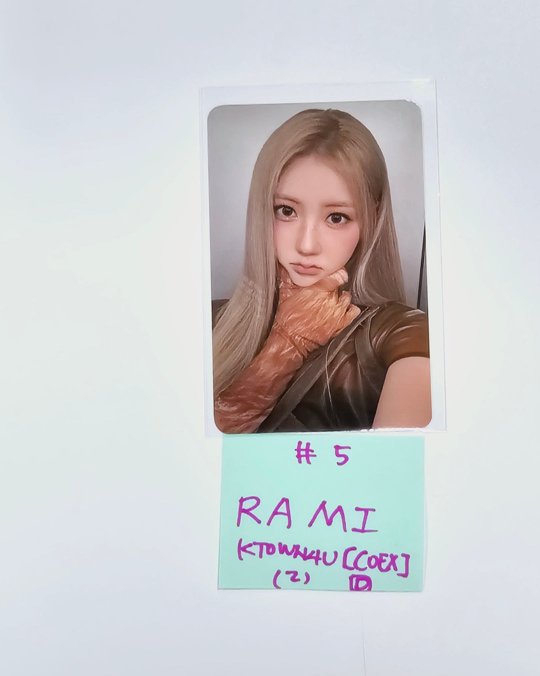 BABYMONSTER "BABYMONS7ER" - Ktown4U Drink Event Photocard [COEX] [24.4.2] - HALLYUSUPERSTORE