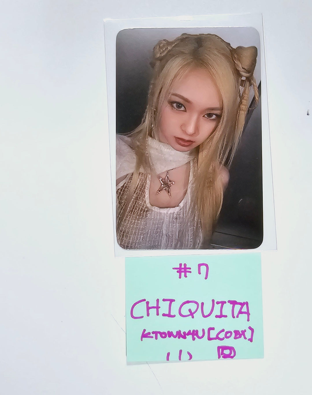 BABYMONSTER "BABYMONS7ER" - Ktown4U Drink Event Photocard [COEX] [24.4.2] - HALLYUSUPERSTORE
