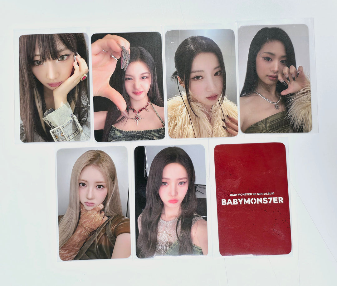 BABYMONSTER "BABYMONS7ER" - Ktown4U Drink Event Photocard [COEX] [24.4.2] - HALLYUSUPERSTORE