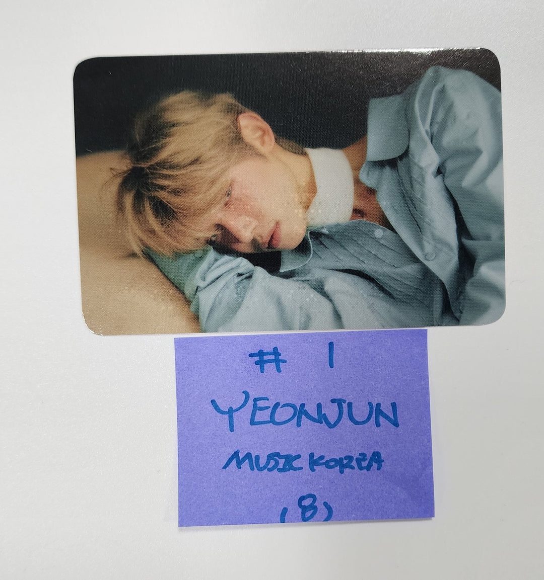 TXT "minisode 3: TOMORROW" - Music Korea Pre-Order Benefit Photocard [Light Ver.] [24.4.3] - HALLYUSUPERSTORE
