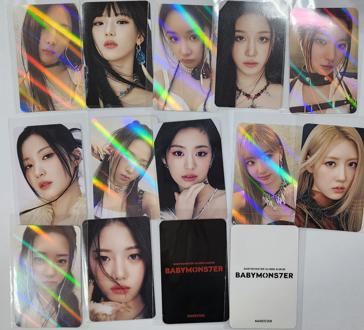 BABYMONSTER "BABYMONS7ER" - Makestar Pre-Order Benefit Photocard [24.4.4] - HALLYUSUPERSTORE