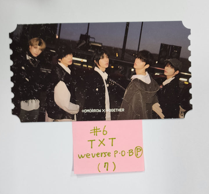 TXT "minisode 3: TOMORROW" - Weverse Shop Pre-Order Benefit Photocard, Magnet [24.4.4] - HALLYUSUPERSTORE