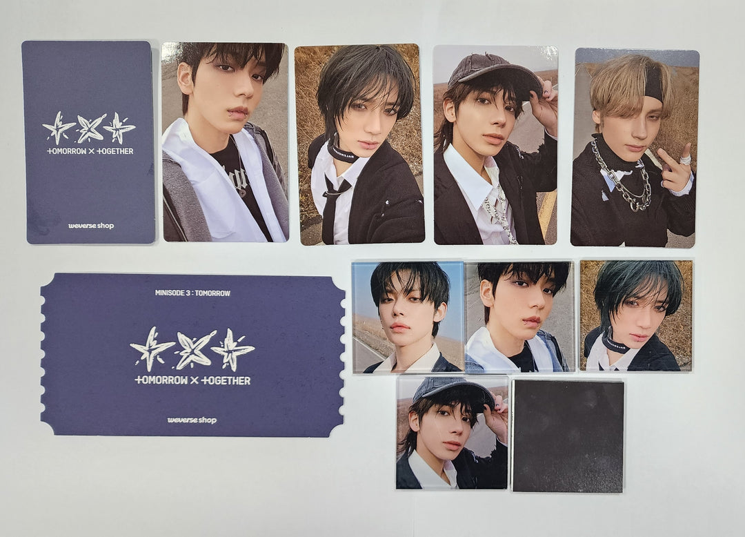 TXT "minisode 3: TOMORROW" - Weverse Shop Pre-Order Benefit Photocard, Magnet [24.4.4] - HALLYUSUPERSTORE