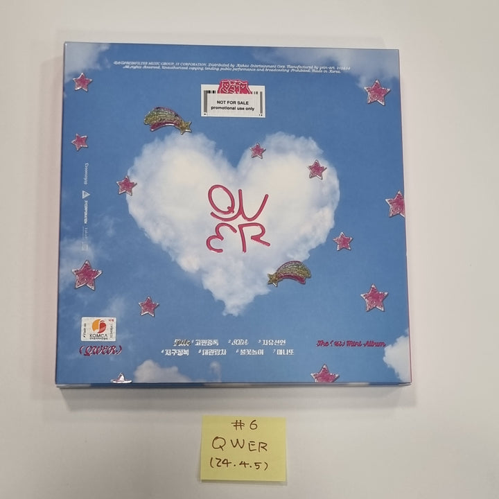 TXT "minisode 3: TOMORROW", KISS OF LIFE "Midas Touch", QWER "MANITO ", NOWADAYS "NOWADAYS" - Hand Autographed(Signed) Promo Album [24.4.5] - HALLYUSUPERSTORE