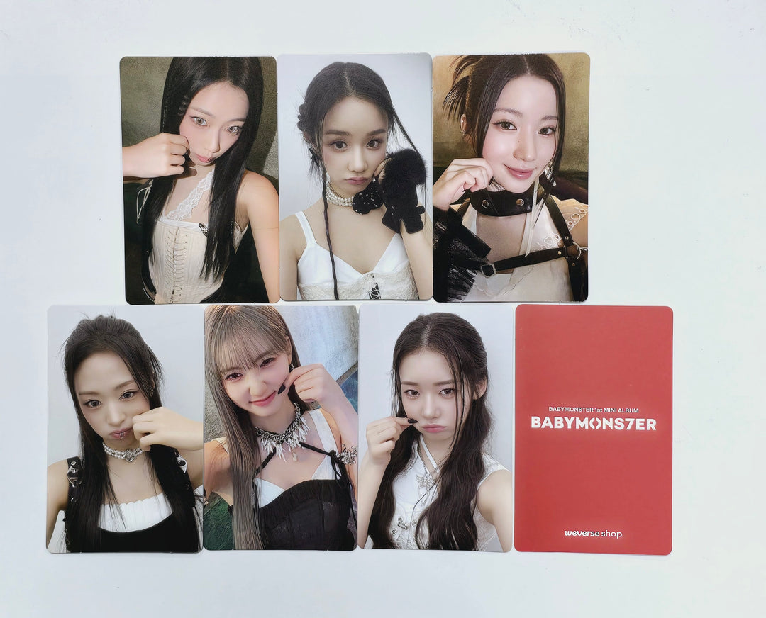 BABYMONSTER "BABYMONS7ER" - Weverse Shop Pre-Order Benefit Photocard [Tag Album Ver.] [Restocked 4/18] [24.4.8] - HALLYUSUPERSTORE