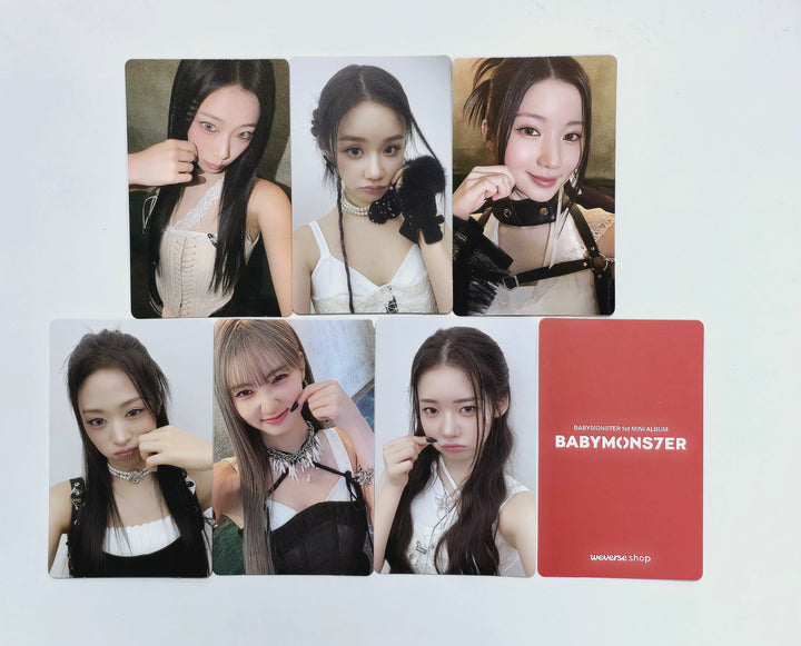 BABYMONSTER "BABYMONS7ER" - Weverse Shop Pre-Order Benefit Photocard [Tag Album Ver.] [Restocked 4/18] [24.4.8] - HALLYUSUPERSTORE