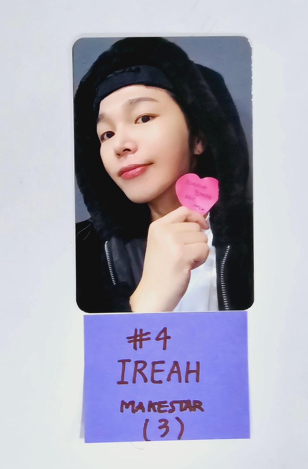 SEVENUS "SPRING CANVAS" - Makestar Fansign Event Photocard [24.4.8] - HALLYUSUPERSTORE