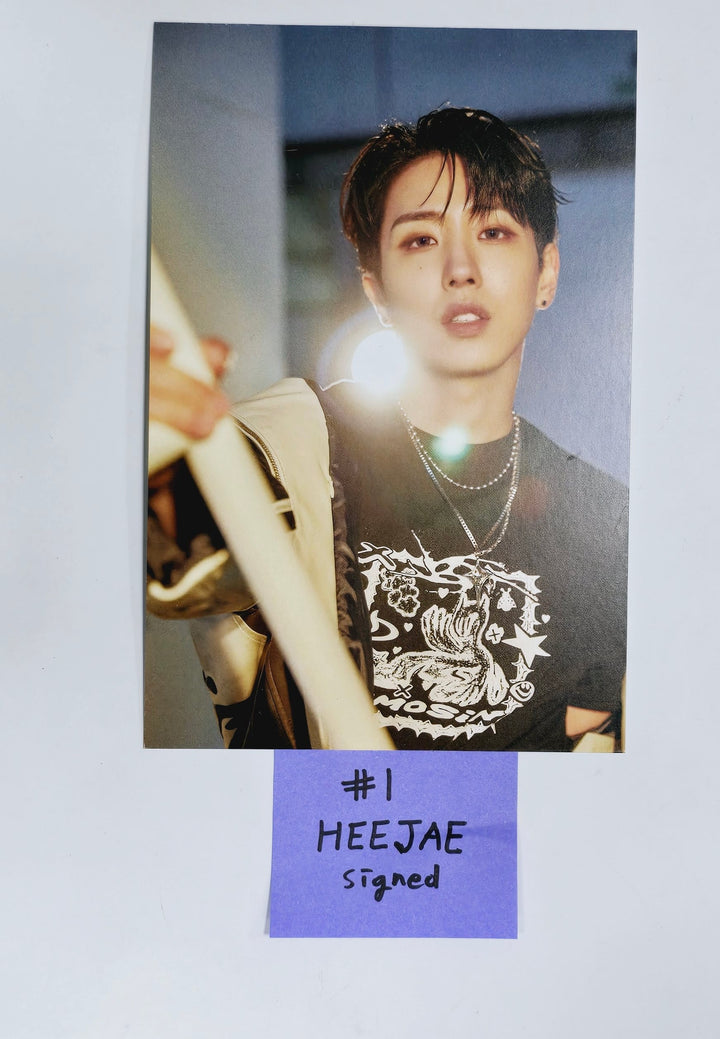 SEVENUS "SPRING CANVAS" - Hand Autographed(Signed) Polaroid, Postcard [24.4.8] - HALLYUSUPERSTORE