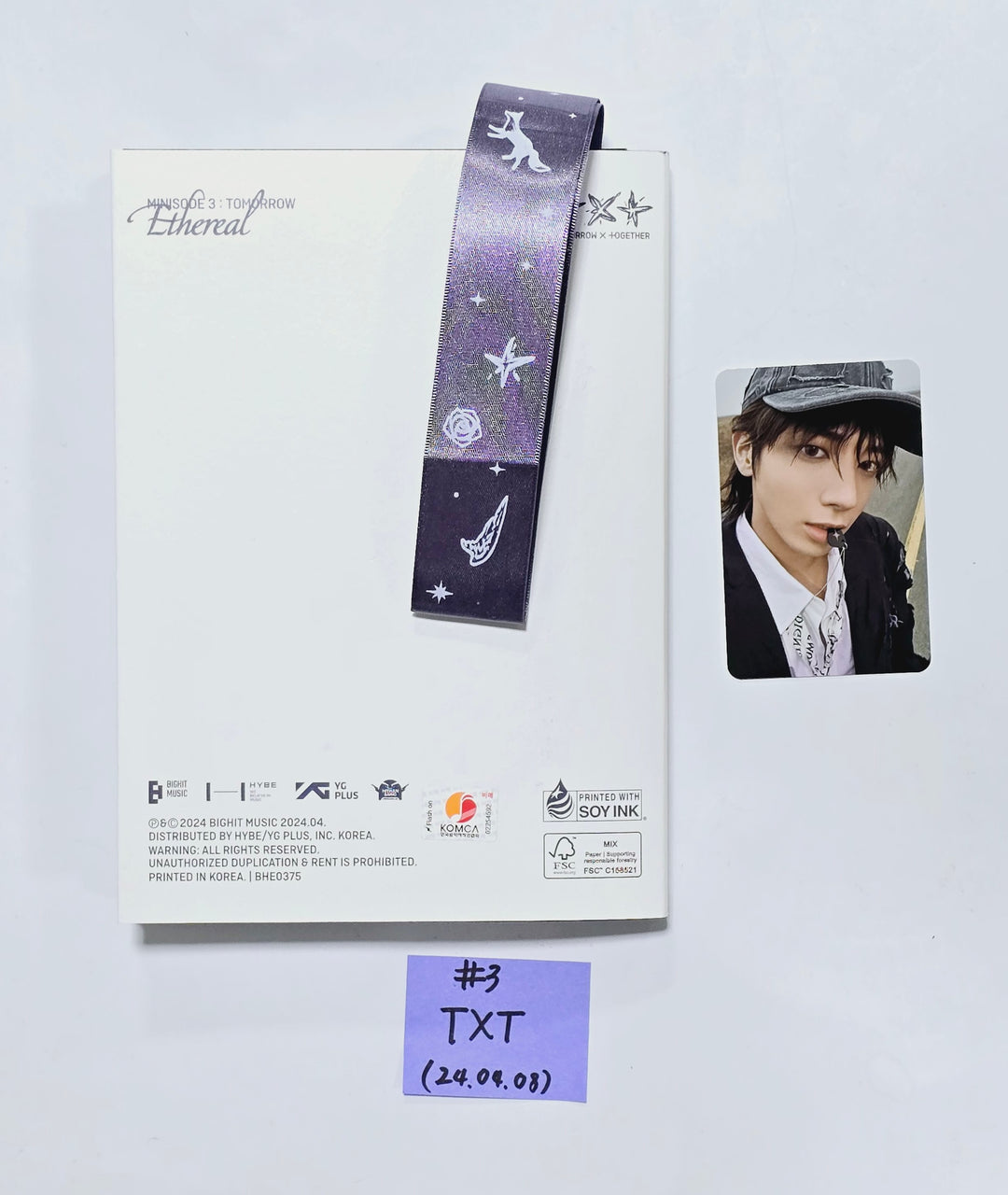 TXT "minisode 3: TOMORROW", UNIS &