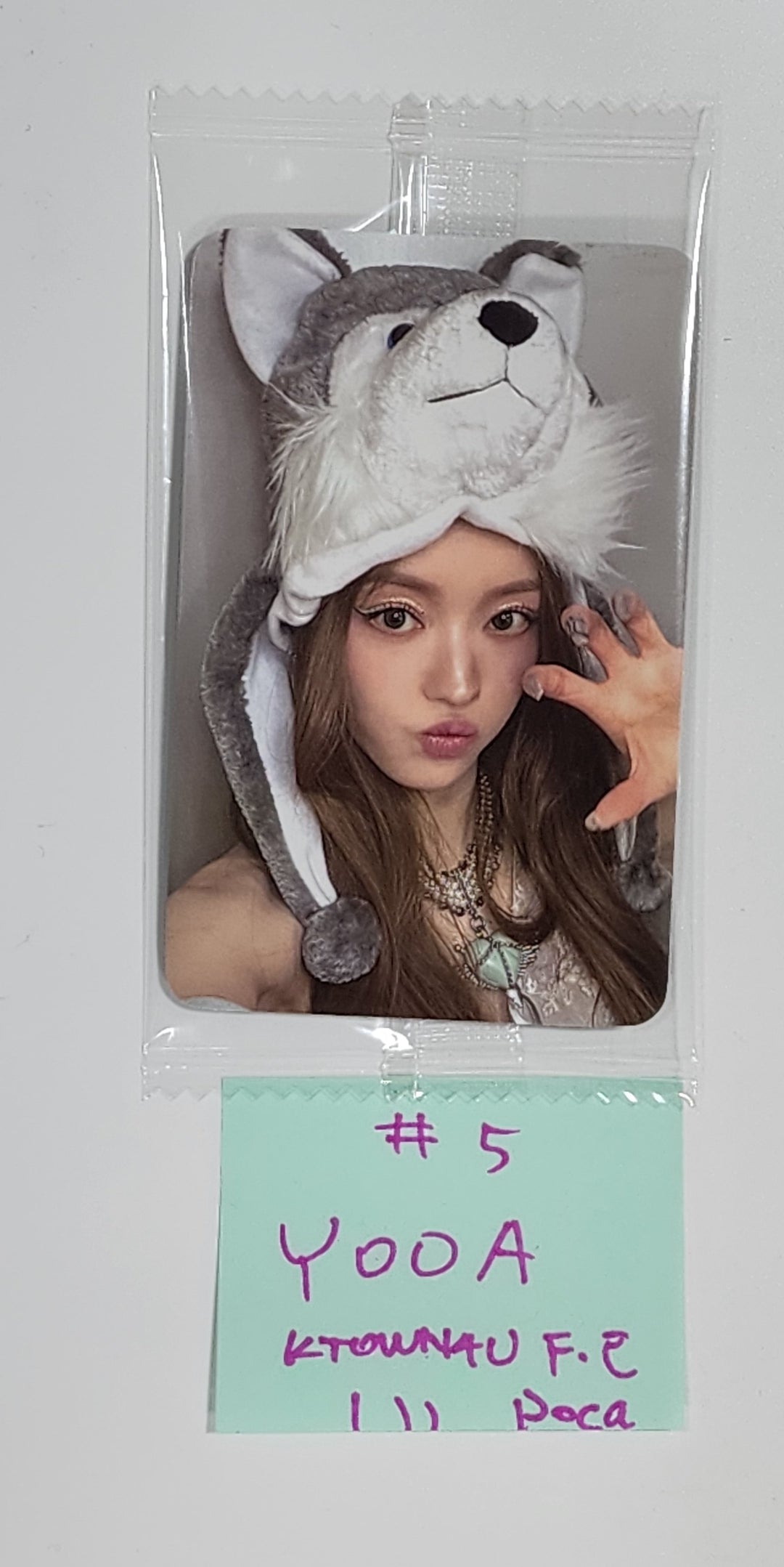 YOOA (Of Oh My Girl) "Borderline" - Ktown4U Fansign Event Photocard [Poca Ver.] [24.4.11] - HALLYUSUPERSTORE