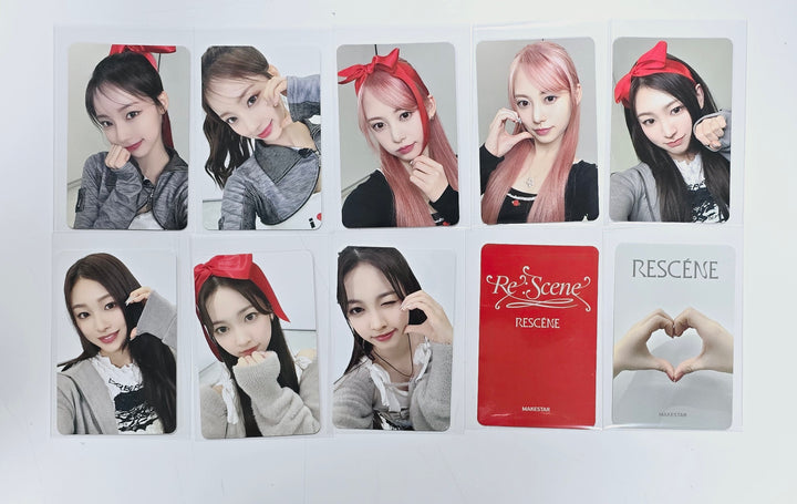 RESCENE "Re:Scene" - Makestar Fansign Event Photocard [24.4.11] - HALLYUSUPERSTORE