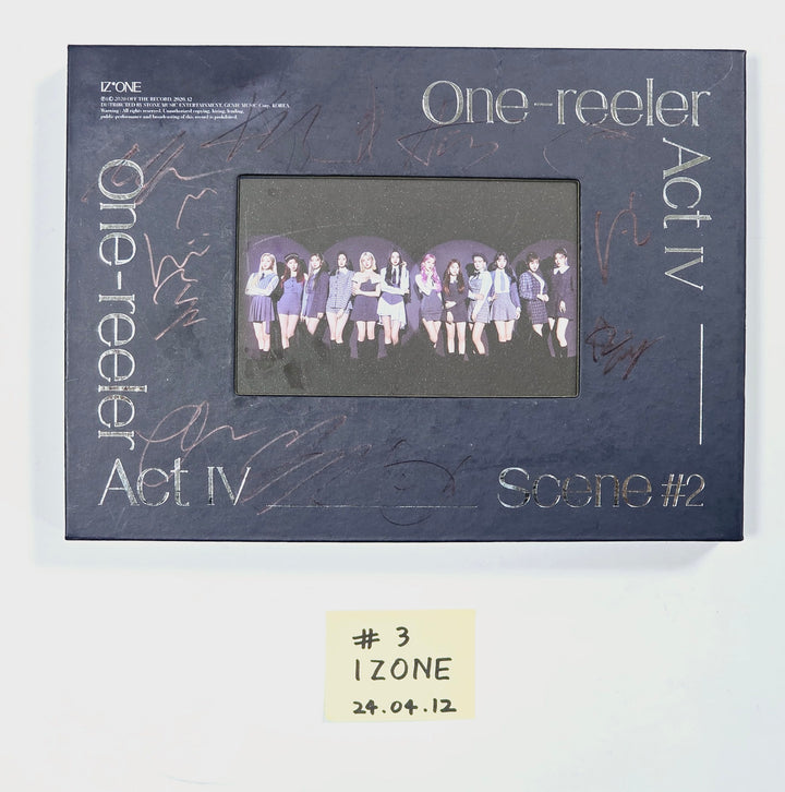 TRIPLES, IZONE, JEON SOMI, STAYC, KEP1ER, NMIXX, ODD EYE CIRCLE - Hand Autographed(Signed) Promo Album [24.4.12] - HALLYUSUPERSTORE
