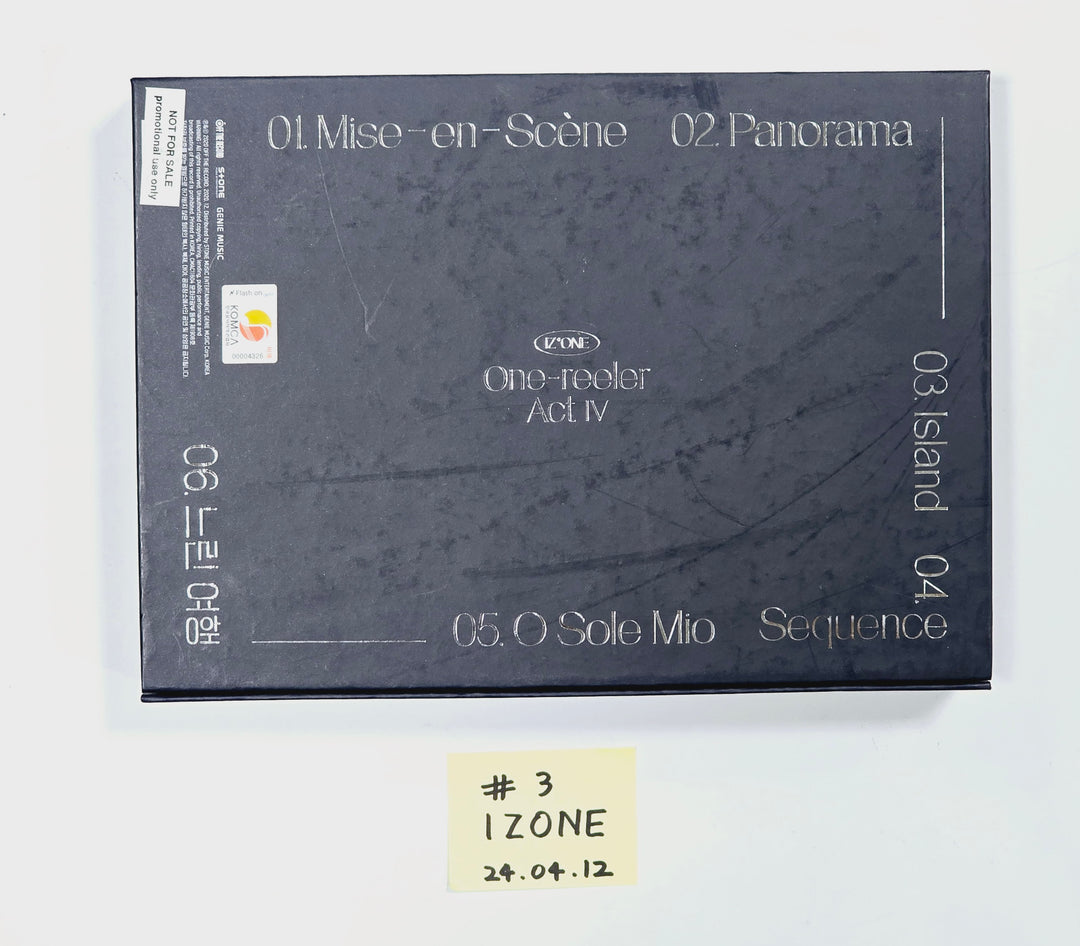 TRIPLES, IZONE, JEON SOMI, STAYC, KEP1ER, NMIXX, ODD EYE CIRCLE - Hand Autographed(Signed) Promo Album [24.4.12] - HALLYUSUPERSTORE