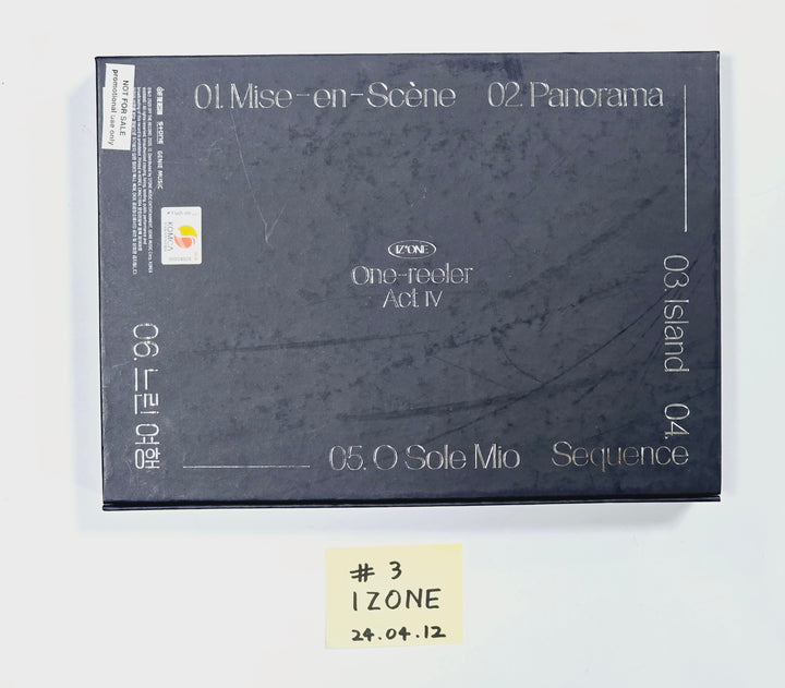 TRIPLES, IZONE, JEON SOMI, STAYC, KEP1ER, NMIXX, ODD EYE CIRCLE - Hand Autographed(Signed) Promo Album [24.4.12] - HALLYUSUPERSTORE