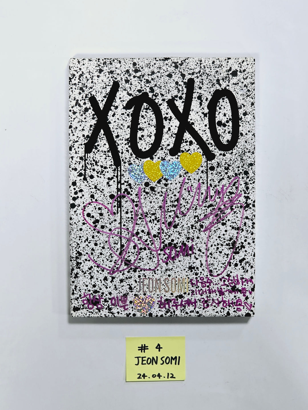 TRIPLES, IZONE, JEON SOMI, STAYC, KEP1ER, NMIXX, ODD EYE CIRCLE - Hand Autographed(Signed) Promo Album [24.4.12] - HALLYUSUPERSTORE