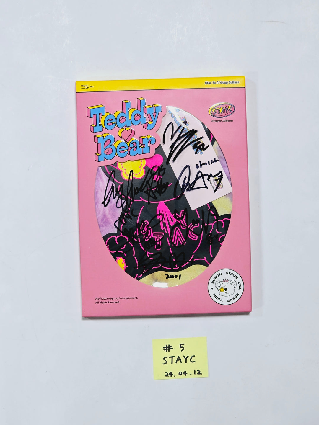 TRIPLES, IZONE, JEON SOMI, STAYC, KEP1ER, NMIXX, ODD EYE CIRCLE - Hand Autographed(Signed) Promo Album [24.4.12] - HALLYUSUPERSTORE