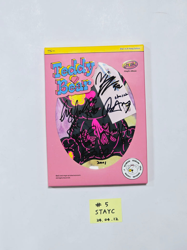 TRIPLES, IZONE, JEON SOMI, STAYC, KEP1ER, NMIXX, ODD EYE CIRCLE - Hand Autographed(Signed) Promo Album [24.4.12] - HALLYUSUPERSTORE