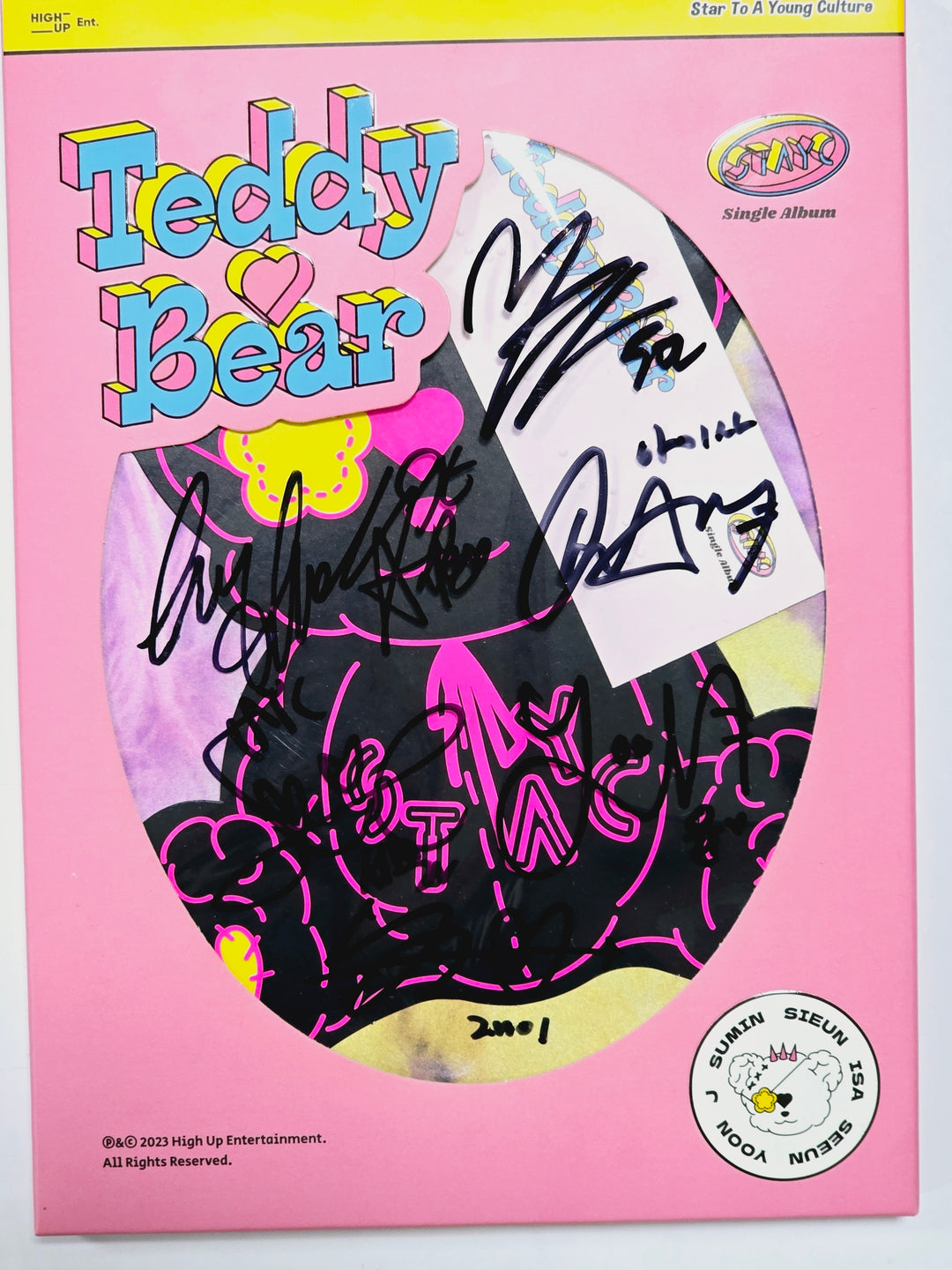 TRIPLES, IZONE, JEON SOMI, STAYC, KEP1ER, NMIXX, ODD EYE CIRCLE - Hand Autographed(Signed) Promo Album [24.4.12] - HALLYUSUPERSTORE