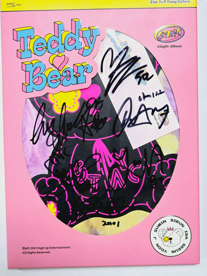 TRIPLES, IZONE, JEON SOMI, STAYC, KEP1ER, NMIXX, ODD EYE CIRCLE - Hand Autographed(Signed) Promo Album [24.4.12] - HALLYUSUPERSTORE