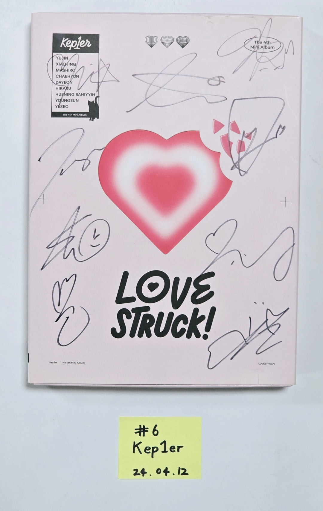 TRIPLES, IZONE, JEON SOMI, STAYC, KEP1ER, NMIXX, ODD EYE CIRCLE - Hand Autographed(Signed) Promo Album [24.4.12] - HALLYUSUPERSTORE