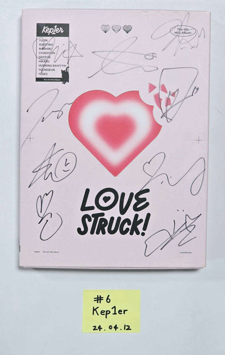 TRIPLES, IZONE, JEON SOMI, STAYC, KEP1ER, NMIXX, ODD EYE CIRCLE - Hand Autographed(Signed) Promo Album [24.4.12] - HALLYUSUPERSTORE