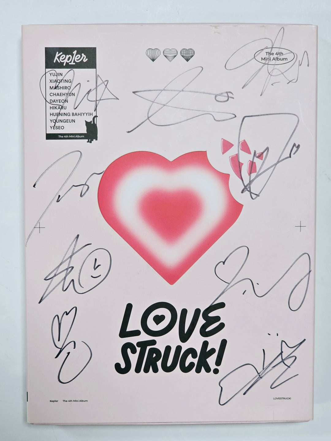 TRIPLES, IZONE, JEON SOMI, STAYC, KEP1ER, NMIXX, ODD EYE CIRCLE - Hand Autographed(Signed) Promo Album [24.4.12] - HALLYUSUPERSTORE