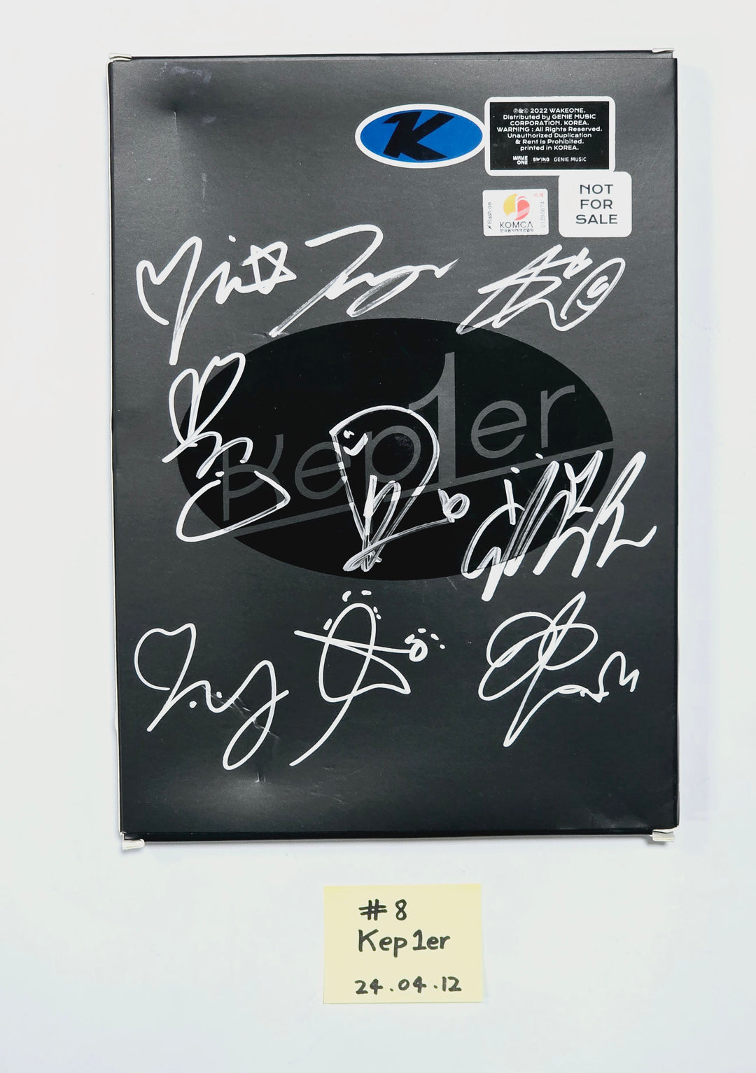 TRIPLES, IZONE, JEON SOMI, STAYC, KEP1ER, NMIXX, ODD EYE CIRCLE - Hand Autographed(Signed) Promo Album [24.4.12] - HALLYUSUPERSTORE