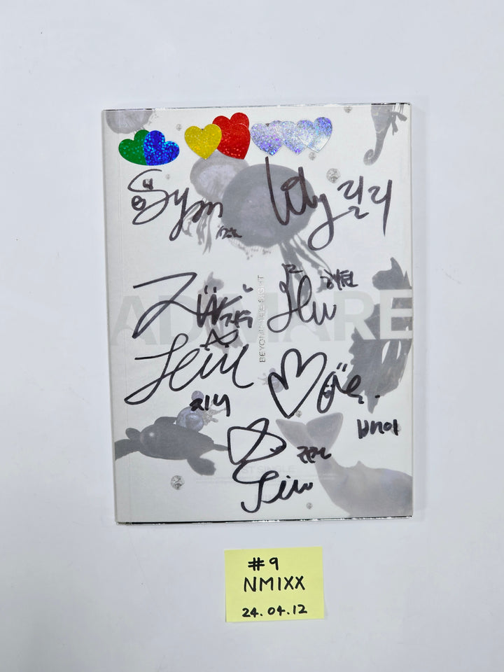 TRIPLES, IZONE, JEON SOMI, STAYC, KEP1ER, NMIXX, ODD EYE CIRCLE - Hand Autographed(Signed) Promo Album [24.4.12] - HALLYUSUPERSTORE